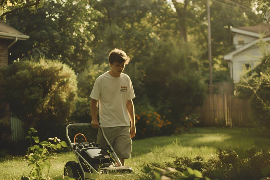 self propelled cordless lawn mowers