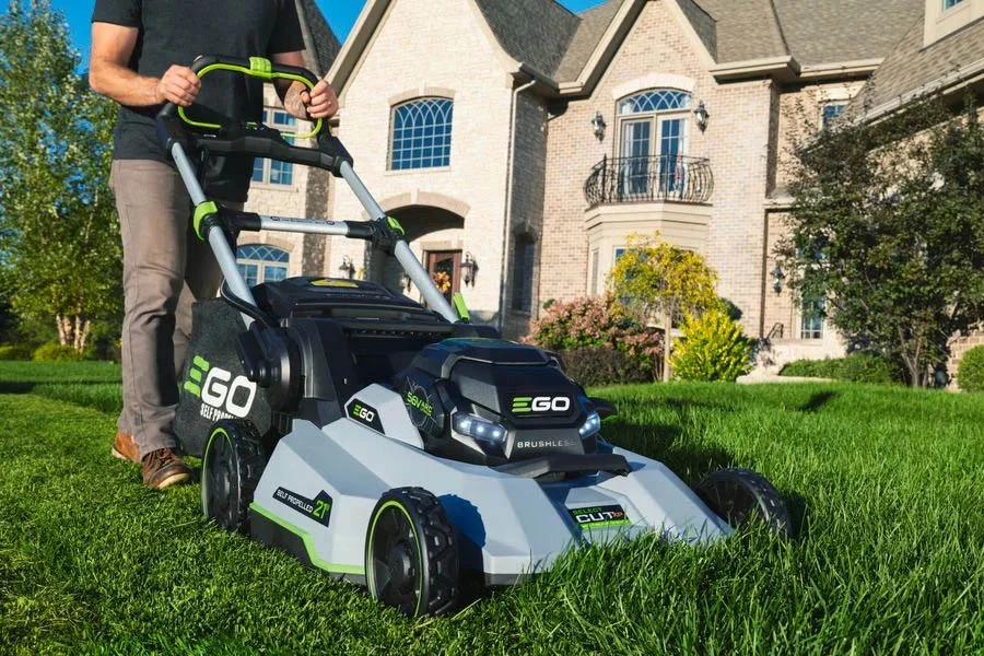 small electric grass mower